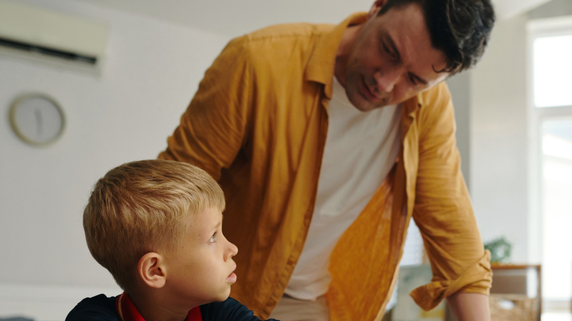 Gespräch Sohn Vater